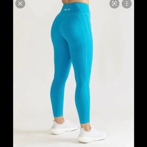 Alphalete Leggings pacific blue